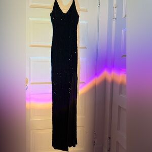 Elegant Black Evening Gown